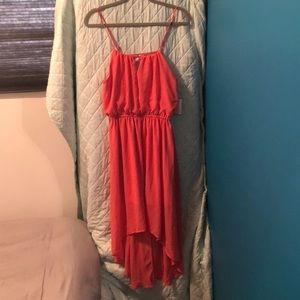 Coal high low dress NWT